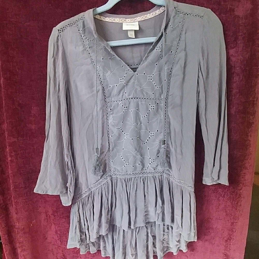 🌸Knox Rose purple Boho top